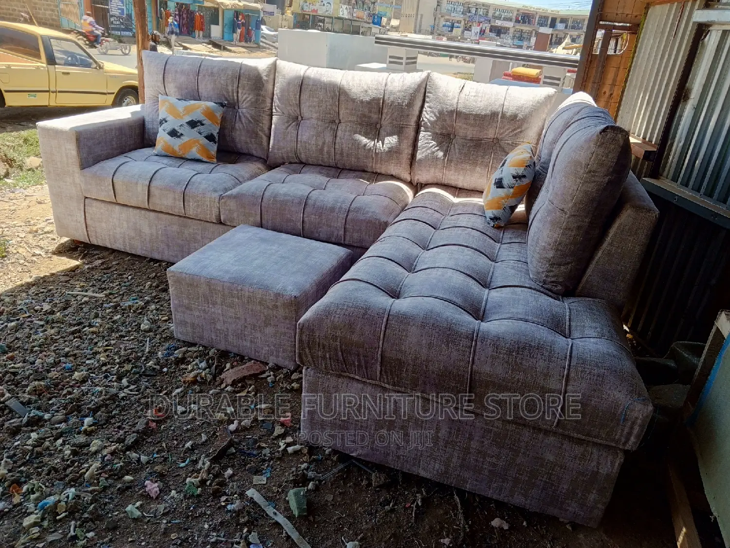 L Shape. Sofa 6 Seater