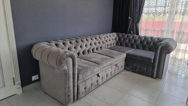 L Chesterfield Sofa - main view