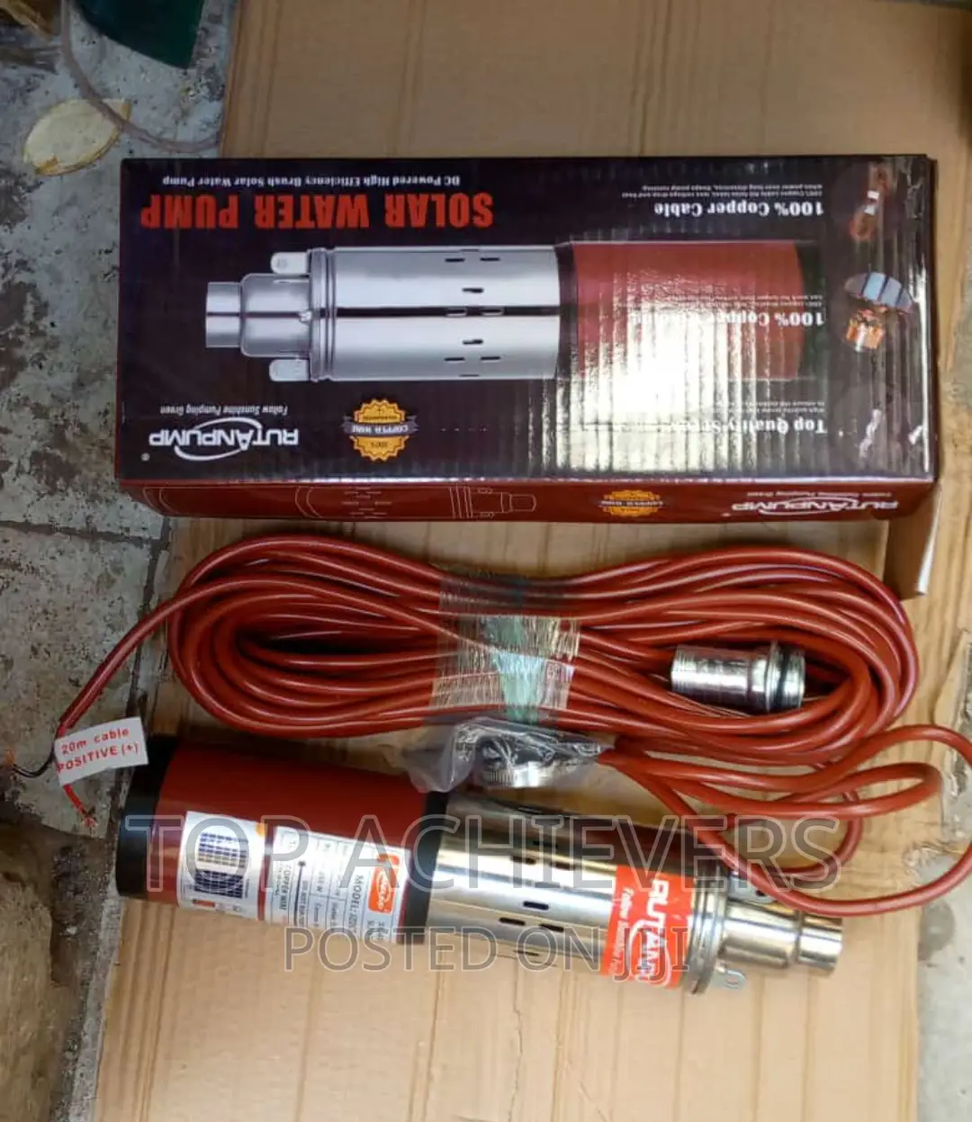 Quality Solar Water Pump/Submersible Solar Pump 250w 50m