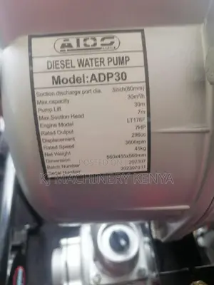 Aico HIGH-PRESSURE Diesel Water Pump-Quality Highpressure