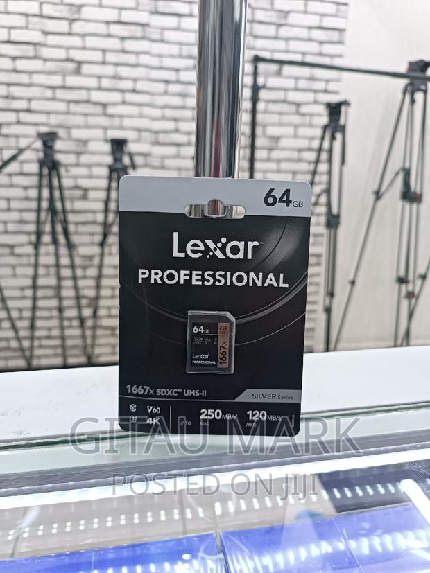 Lexar 64gb Professional SDXC Memory Card