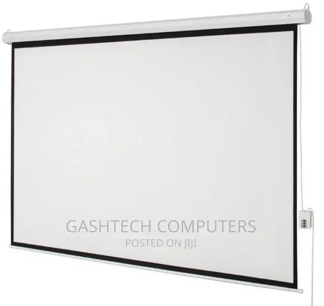 Auto Electric Projector Screen 200*200 78*78''