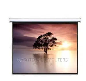 Auto Electric Projector Screen 180X180 70''X70''