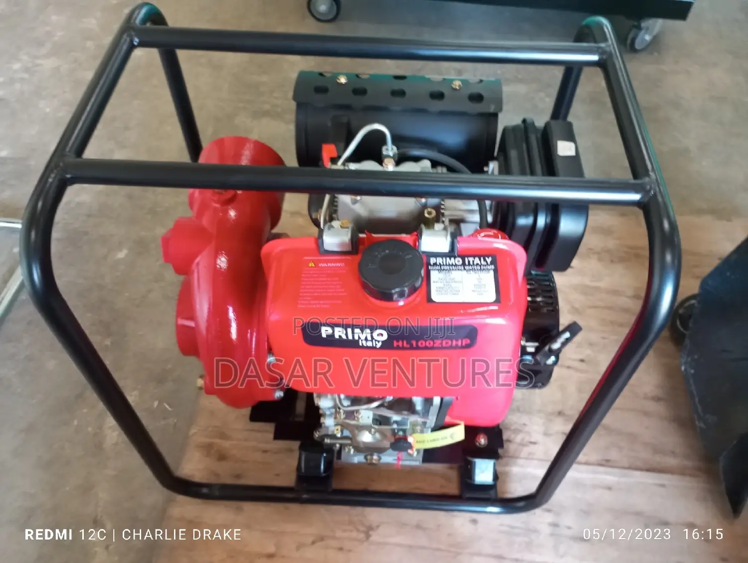 Primo Water Pump High Pressure Diesel 3"