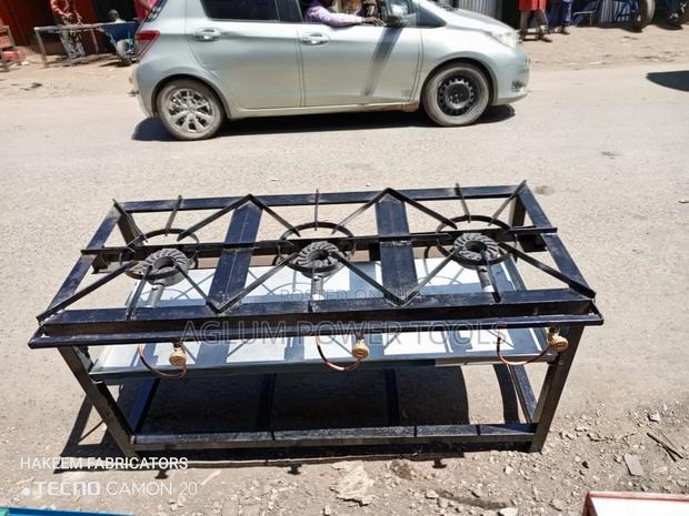 Commercial Juakali 3 Burner Fabricated.