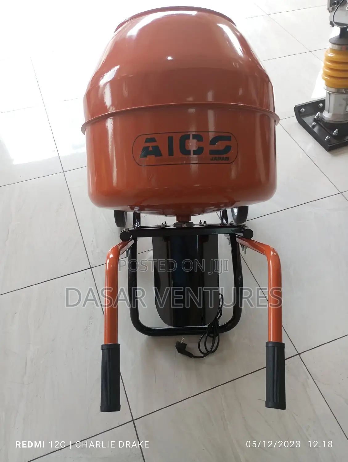 Electric Concrete Mixer 140l