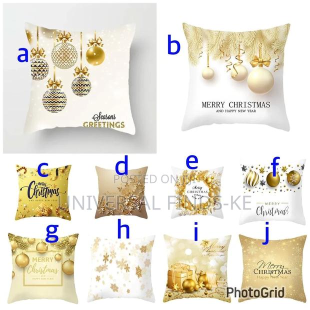 Christmas Snow Themed Pillow Cases - main view