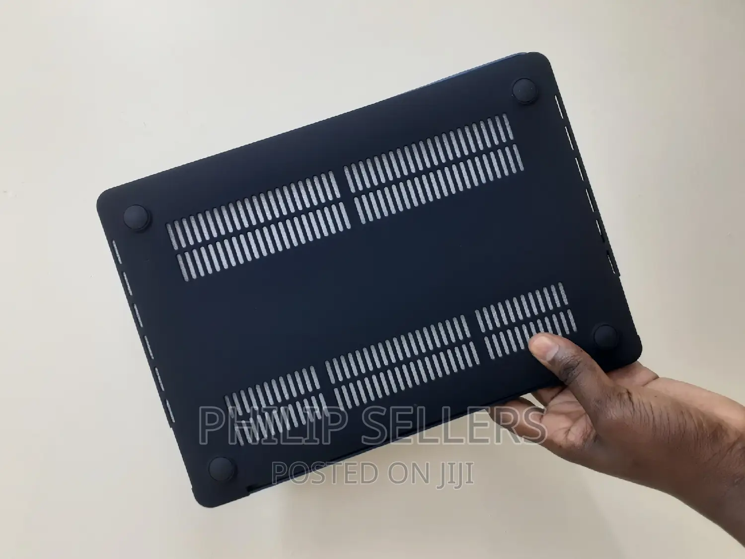 Blue Crocodile Leather Macbook Case, Abstract Laptop Case Fo