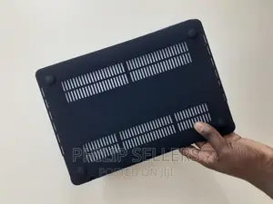 Blue Crocodile Leather Macbook Case, Abstract Laptop Case Fo