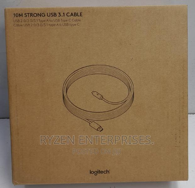 Logitech 10m Strong USB 3.1cable - main view