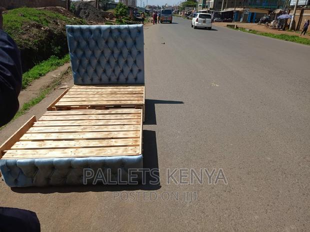 Pallet Bed- 4*6 Chester Pallet Bed With Drawers. T10 - main view