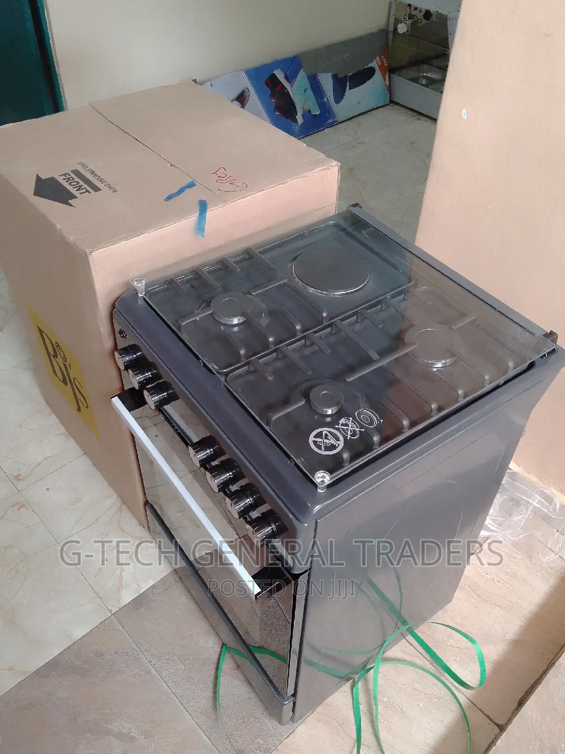Bj's 3gas+1electric Oven Cooker With Turbo Fan 60*60