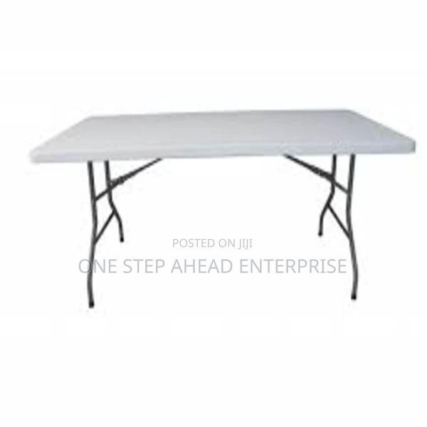 Foldable Rectangular Camping Table - main view