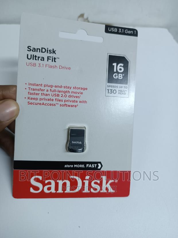 Sandisk Ultra Fit 16gb Original Flashdisk' 16gb Ultrafit - main view