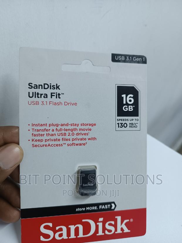 Sandisk Ultra Fit 16gb Original Flashdisk' 16gb Ultrafit - thumbnail 2