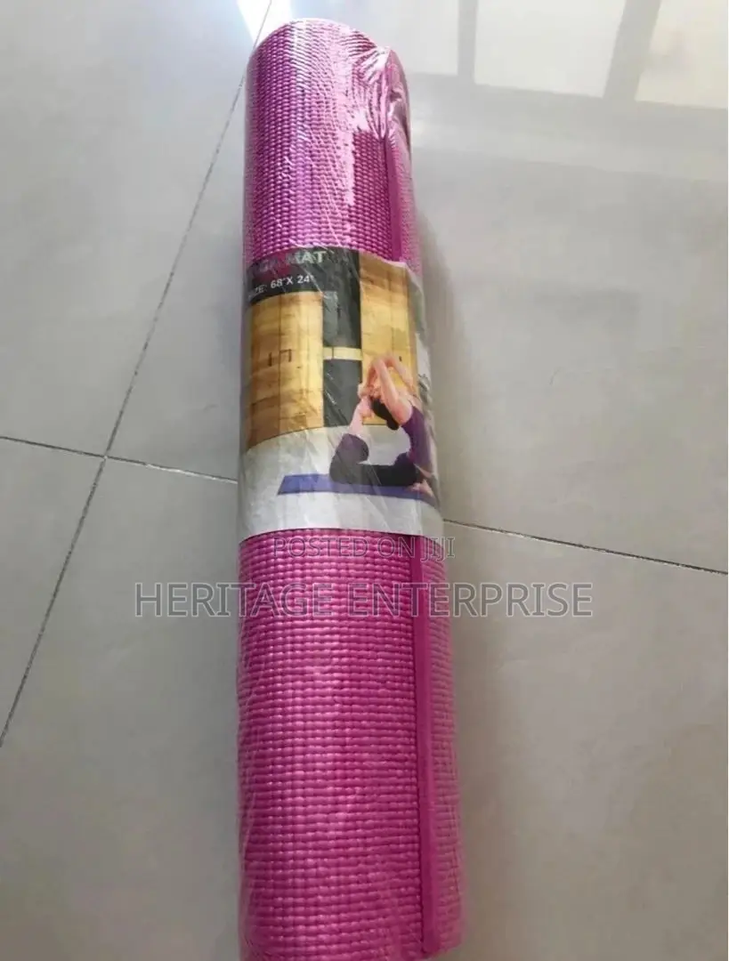 Yoga Mat /6mm Workout Exercise Fitness Pilates Yoga Mat.