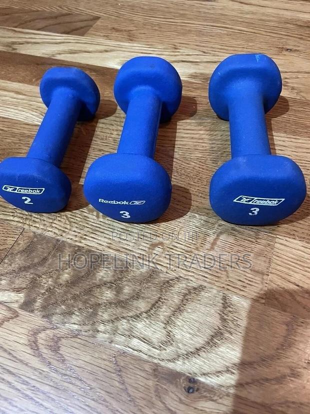 Weights Neoprene Dumbells Coated Cast Iron 3kg - main view