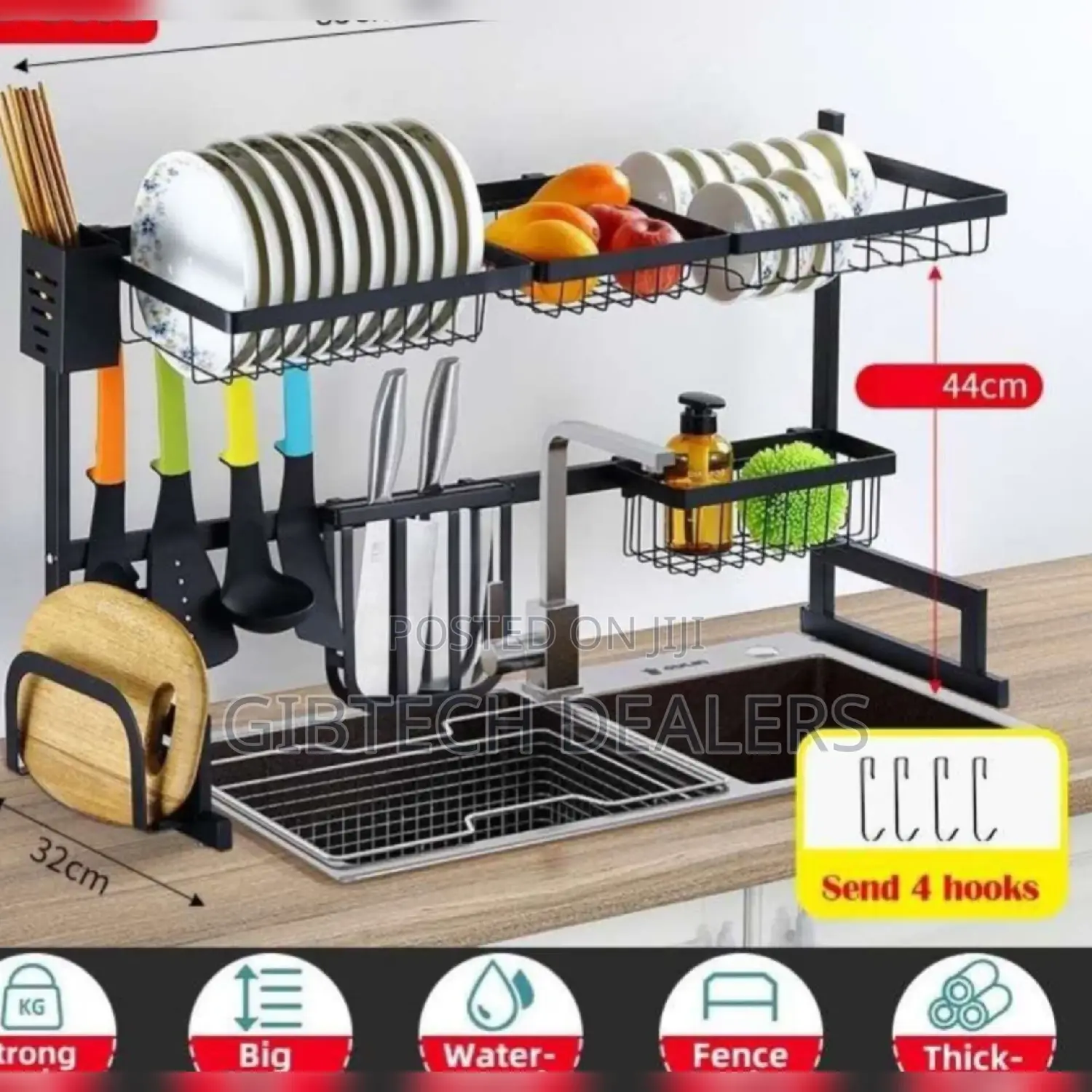 "Over the Sink Kitchen Rack"