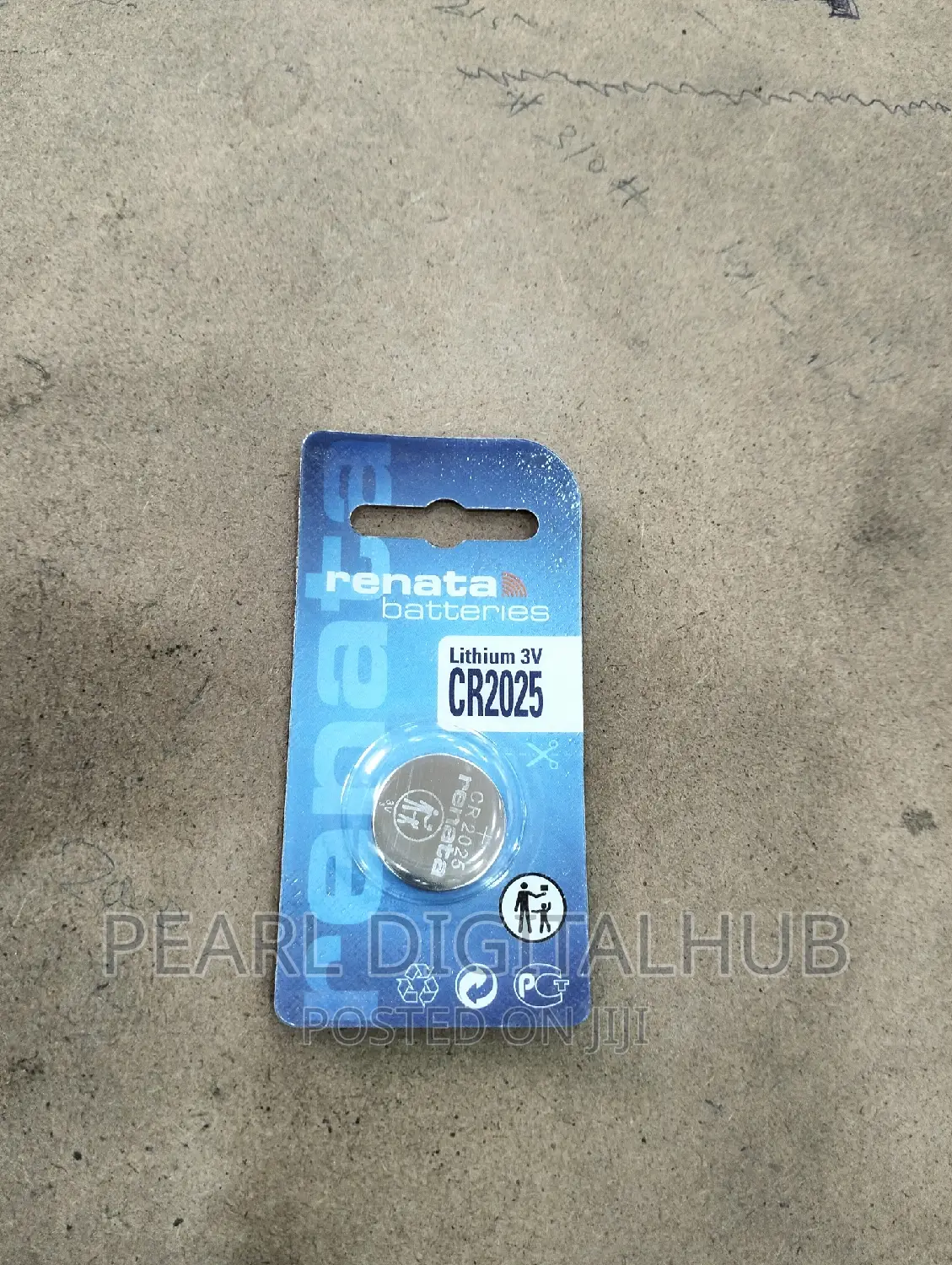 CR 2025 3v Lithium Renata Battery
