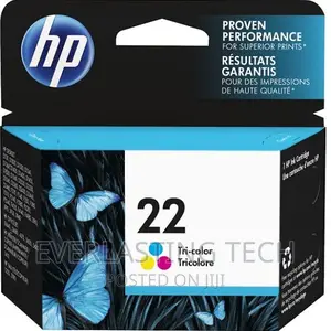 .Hp 22 Tri-Color Original Ink Cartridge