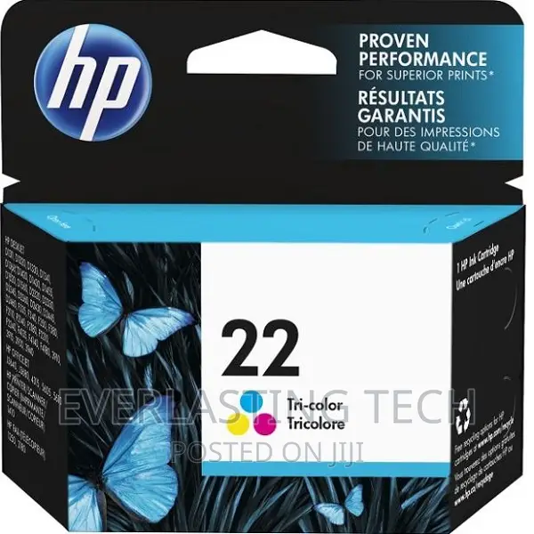 .Hp 22 Tri-Color Original Ink Cartridge