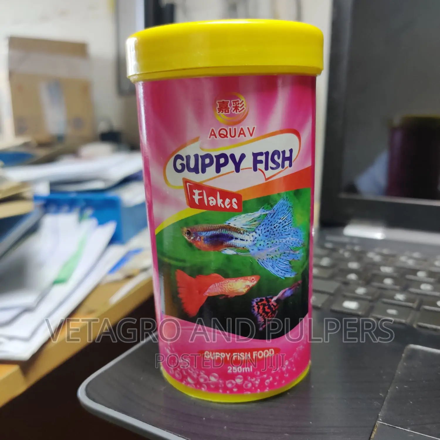 Aaquav Fish Food (Guppy,Goldfish, Koi Fish)
