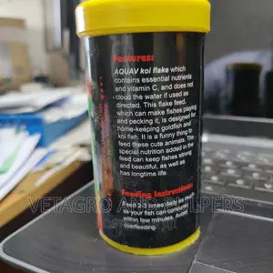 Aaquav Fish Food (Guppy,Goldfish, Koi Fish)