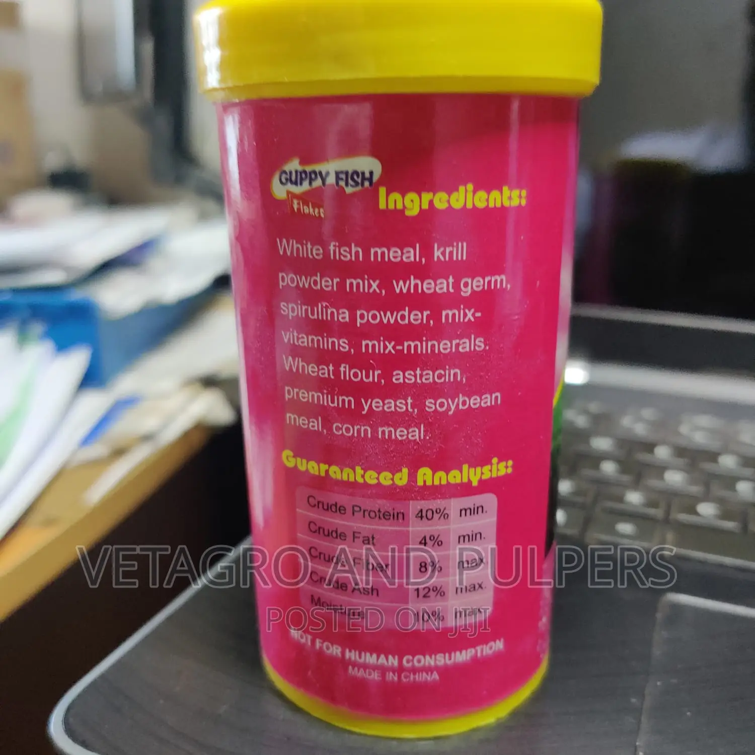 Aaquav Fish Food (Guppy,Goldfish, Koi Fish)