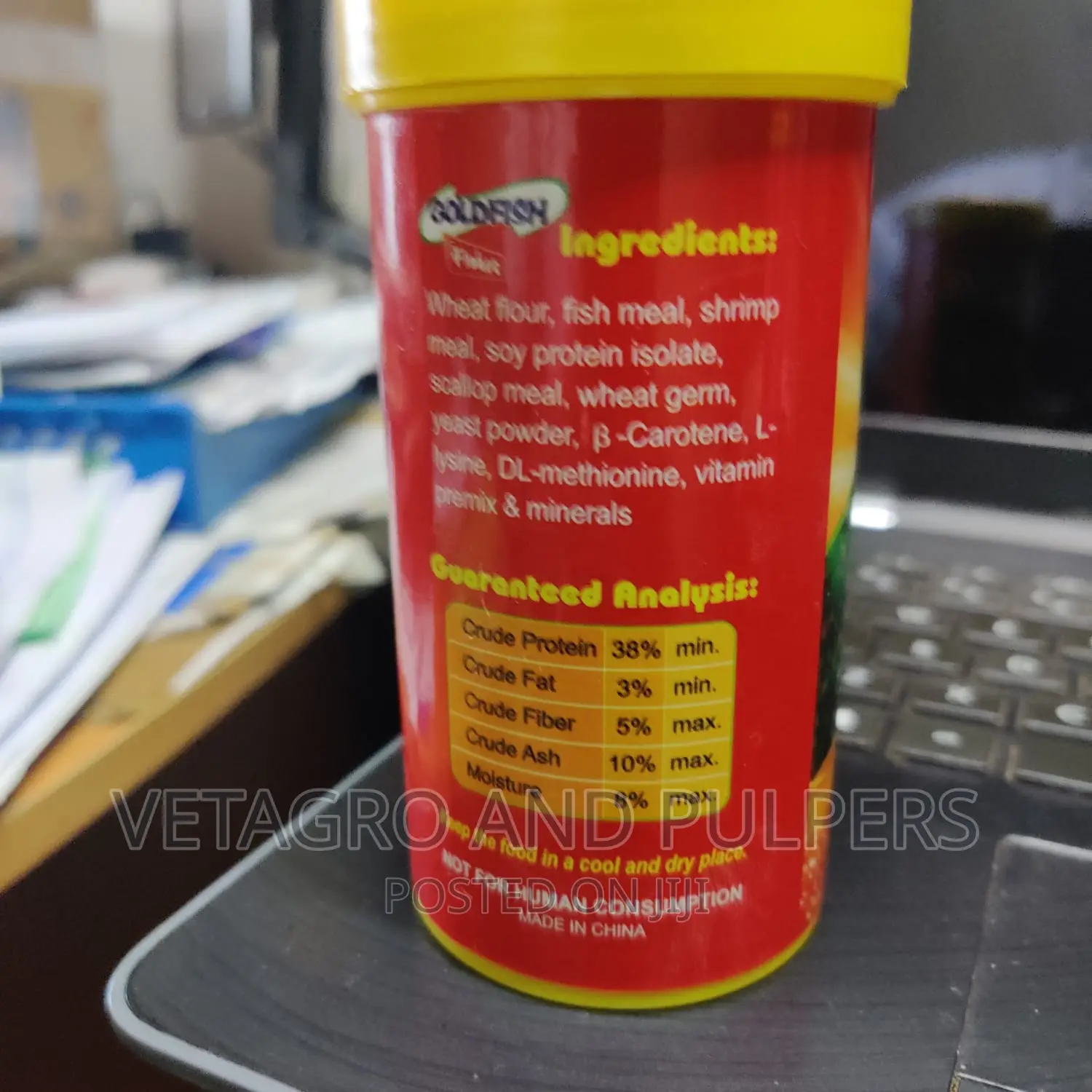 Aaquav Fish Food (Guppy,Goldfish, Koi Fish)