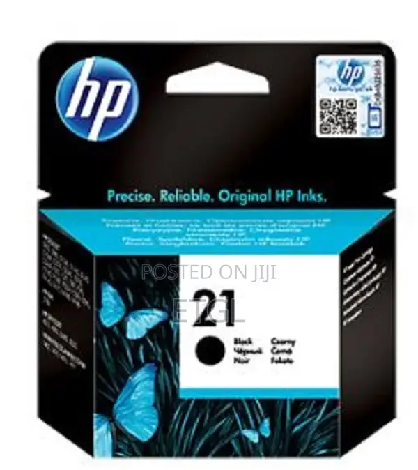 .Hp 21 Black Original Ink Cartridge