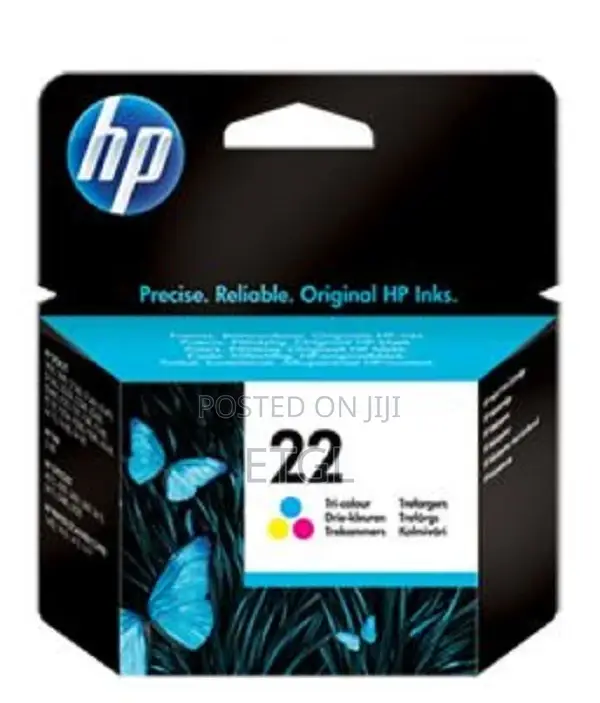 .Hp 22 Tri-Color Original Ink Cartridg