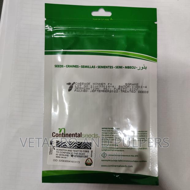 Continental Seeds Cabbage Winner F1 Hybrid