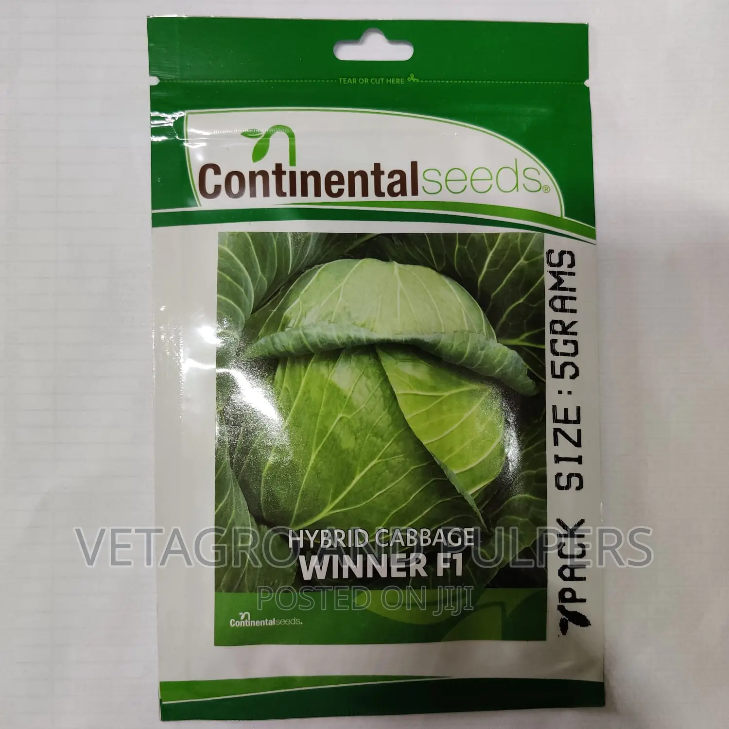 Continental Seeds Cabbage Winner F1 Hybrid