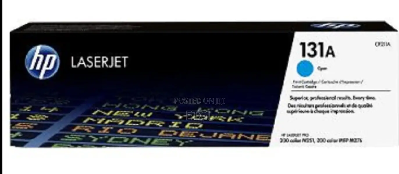 .Hp 131A Cyan Original Laserjet Toner Cartridge