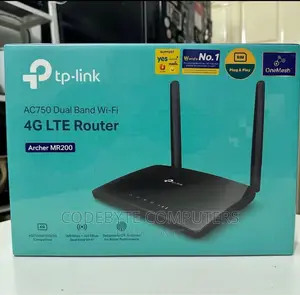 Tp Link Ac 750 Dual Band Wifi MR200 Sim Card Router