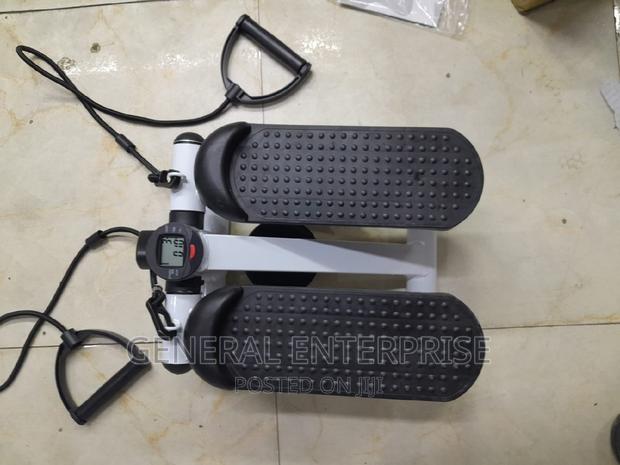 Mini Stepper With Resistance Bands Exercise Machine