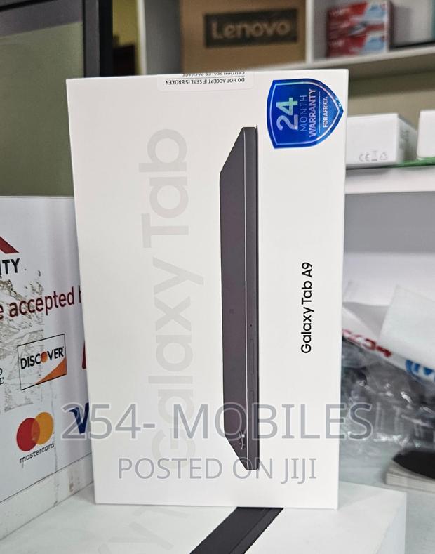 New Samsung Galaxy Tab A9 64 GB Black - thumbnail 2
