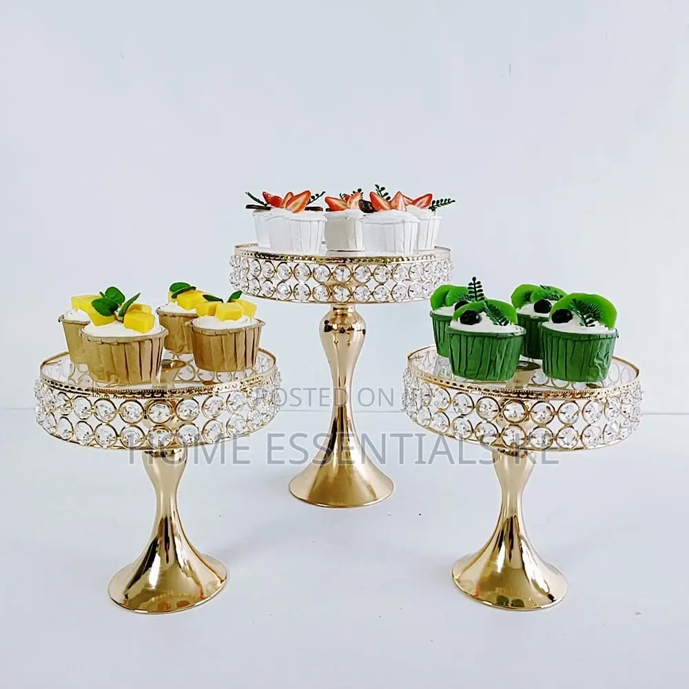 3pcs Wedding Cake Stand 20/25/35cm