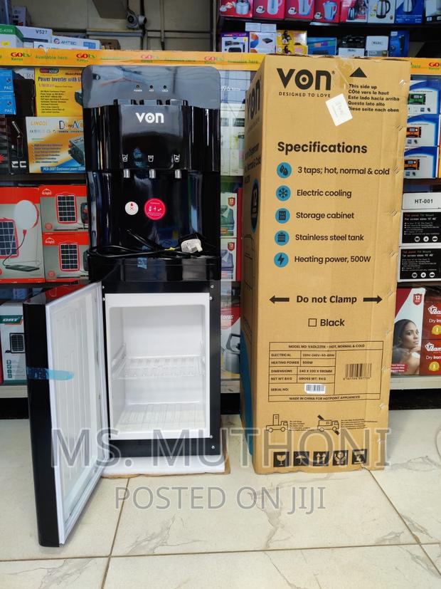 *Von Dispenser 3taps Black - main view