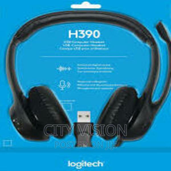 Logitech H390 Usb Headset - thumbnail 2