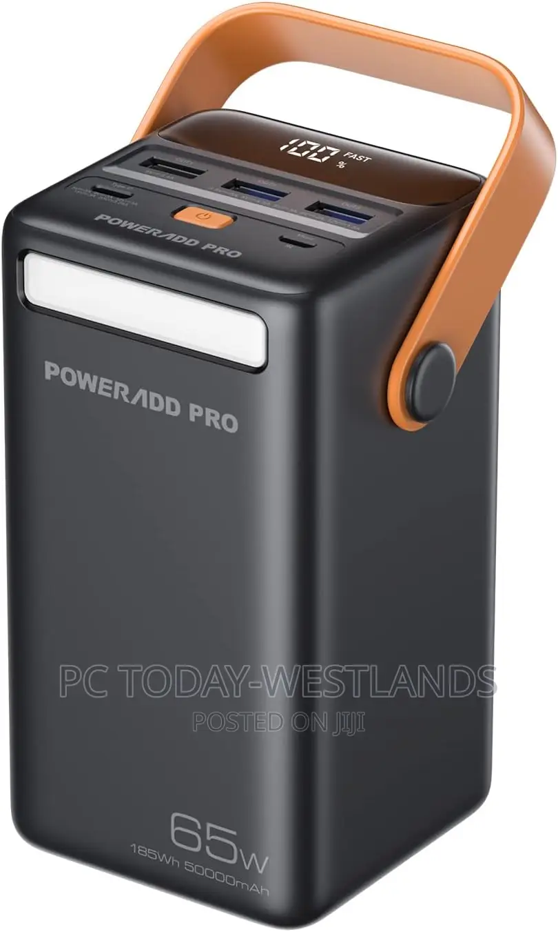 Powerad PRO Power Bank50000mah Pd 65W USB C Portable Charger