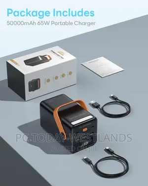 Powerad PRO Power Bank50000mah Pd 65W USB C Portable Charger