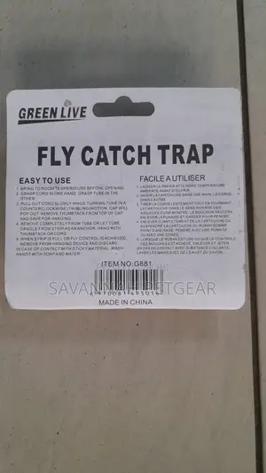 Sticky Fly Roll Tape Double-Sided Fly Paper Insect -4 Piece