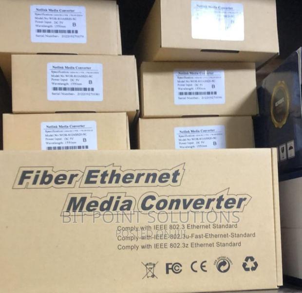 Fiber Media Converter Gigabit! Fiber Media Converter Instock