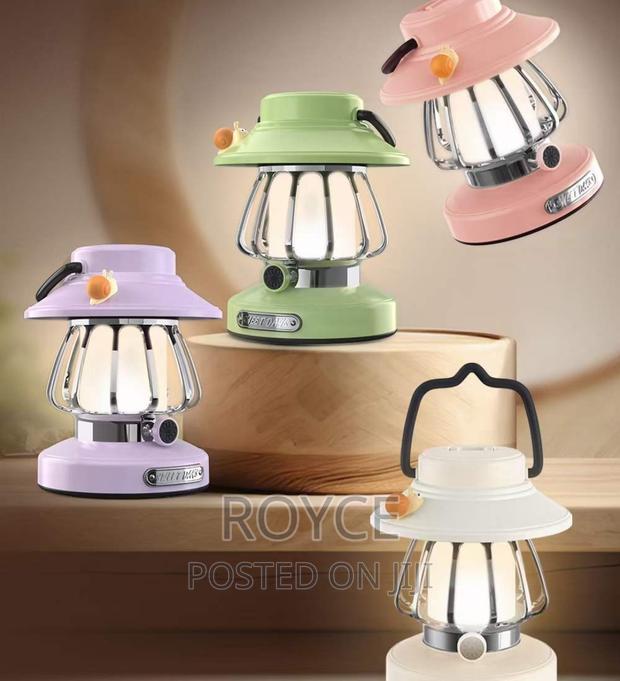Creative Rechargeable Camping Retro Lamp - thumbnail 3