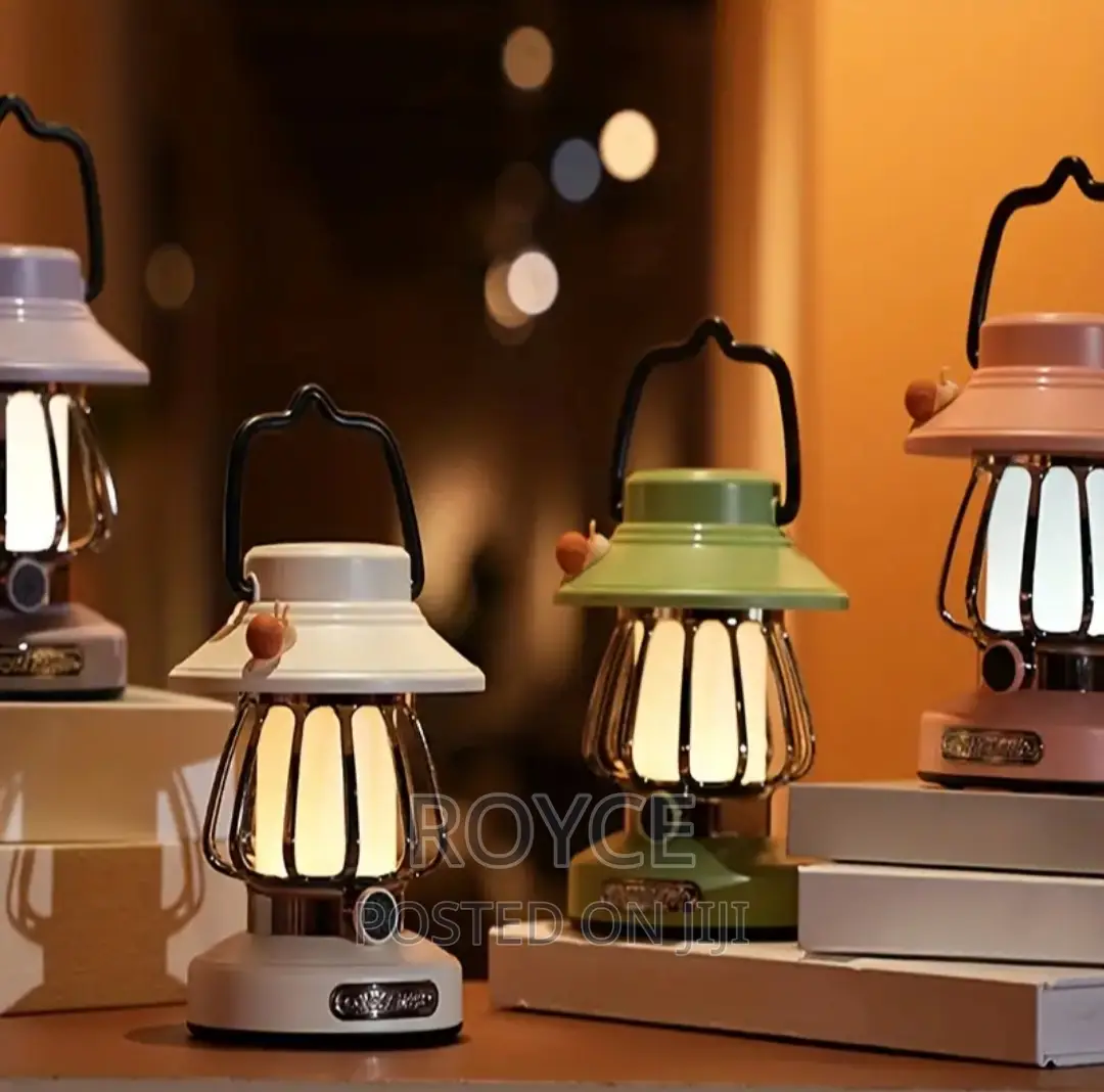 Creative Rechargeable Camping Retro Lamp