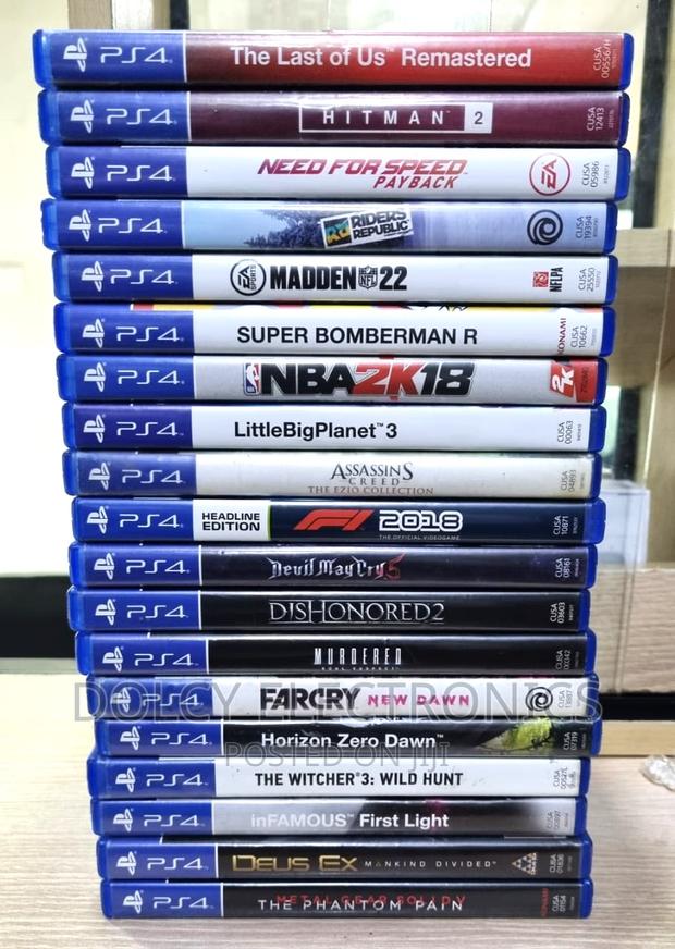 PS4 Pre Owned Games - main view