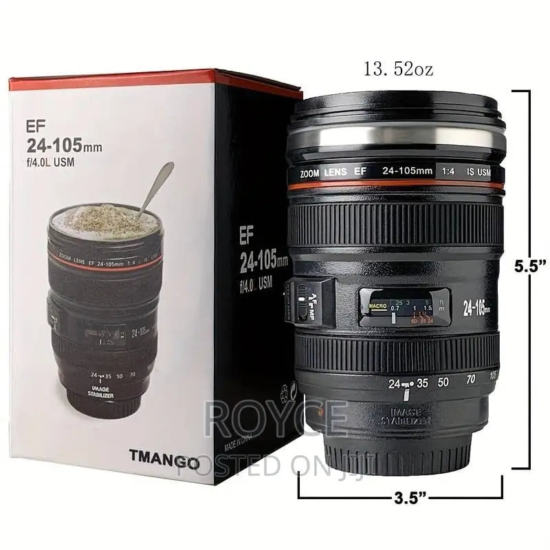450ml Camera Lens Mug_per Piece