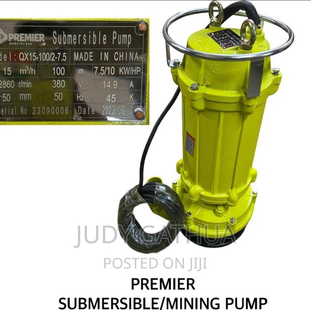 Submersible Pump 100mtr Head 10hp 3 Phase - main view