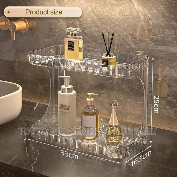 Multipurpose Double Layer Vanity Stand - thumbnail 2